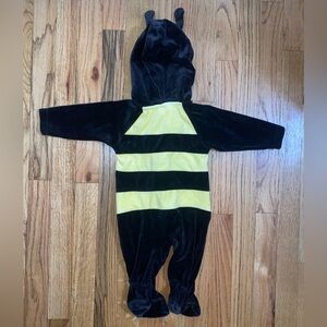 Infant Bee Costume Bodysuit with Hood 6-9M Baby Halloween Outfit